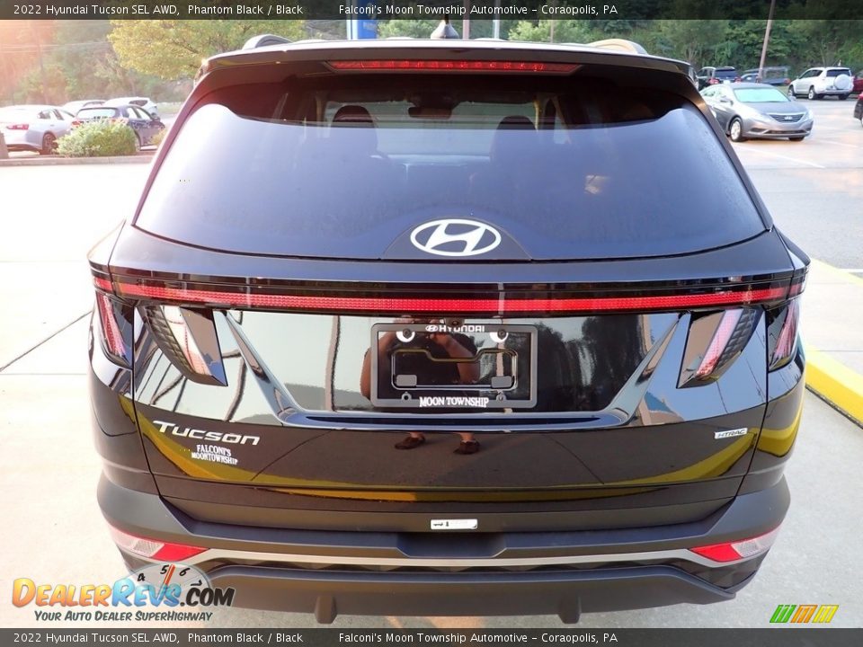 2022 Hyundai Tucson SEL AWD Phantom Black / Black Photo #3