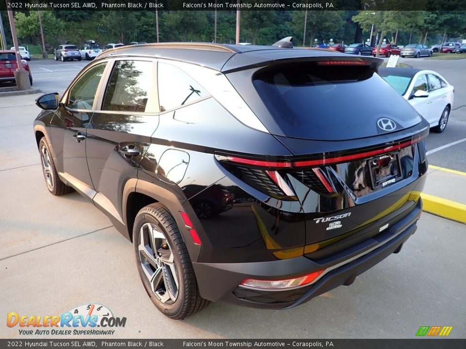 2022 Hyundai Tucson SEL AWD Phantom Black / Black Photo #5