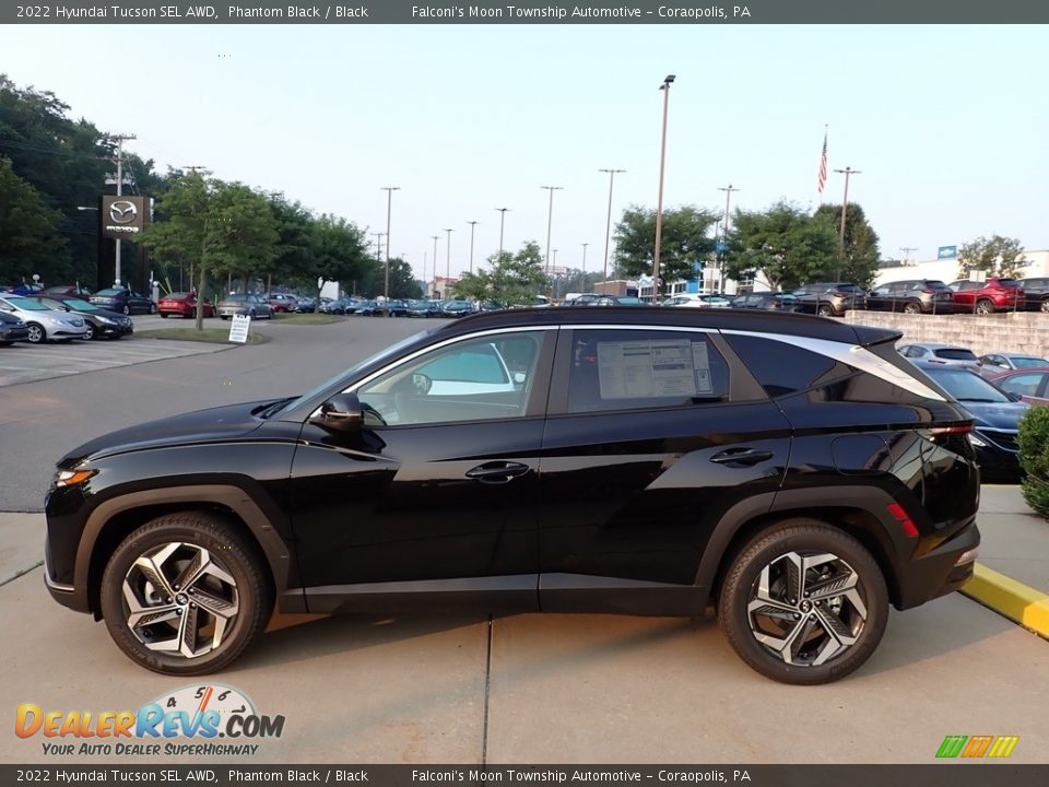 Phantom Black 2022 Hyundai Tucson SEL AWD Photo #6