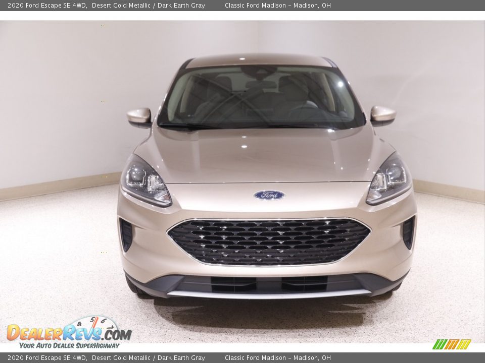 2020 Ford Escape SE 4WD Desert Gold Metallic / Dark Earth Gray Photo #2