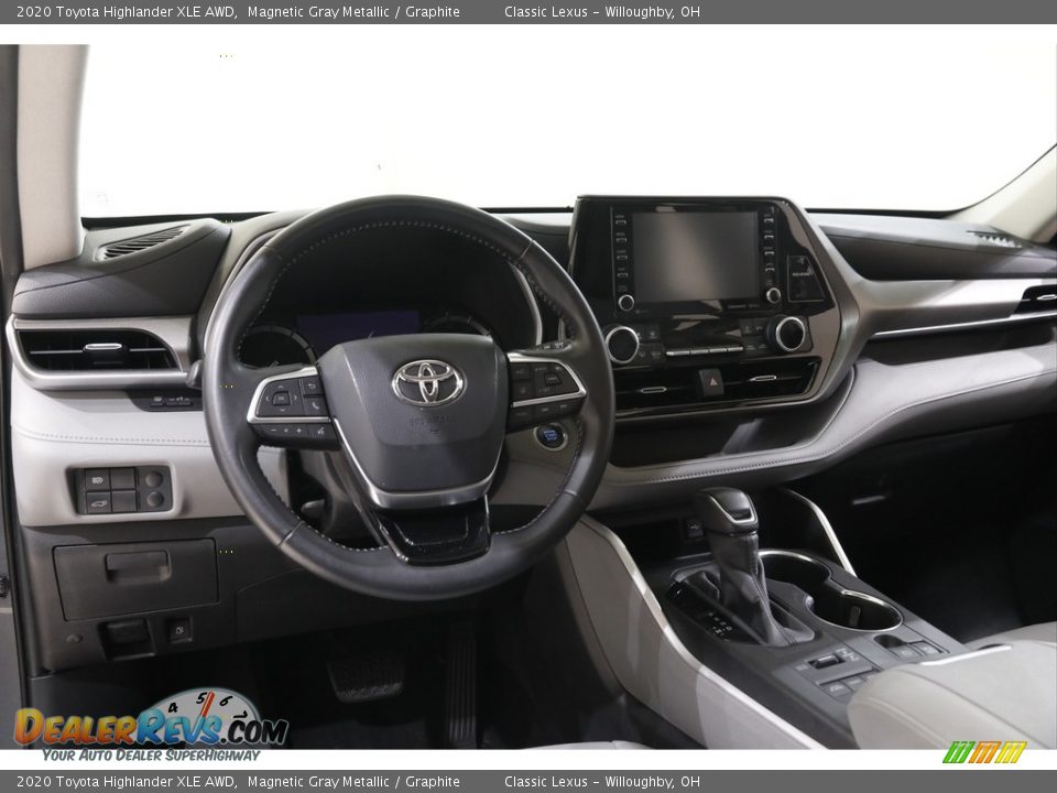 2020 Toyota Highlander XLE AWD Magnetic Gray Metallic / Graphite Photo #6