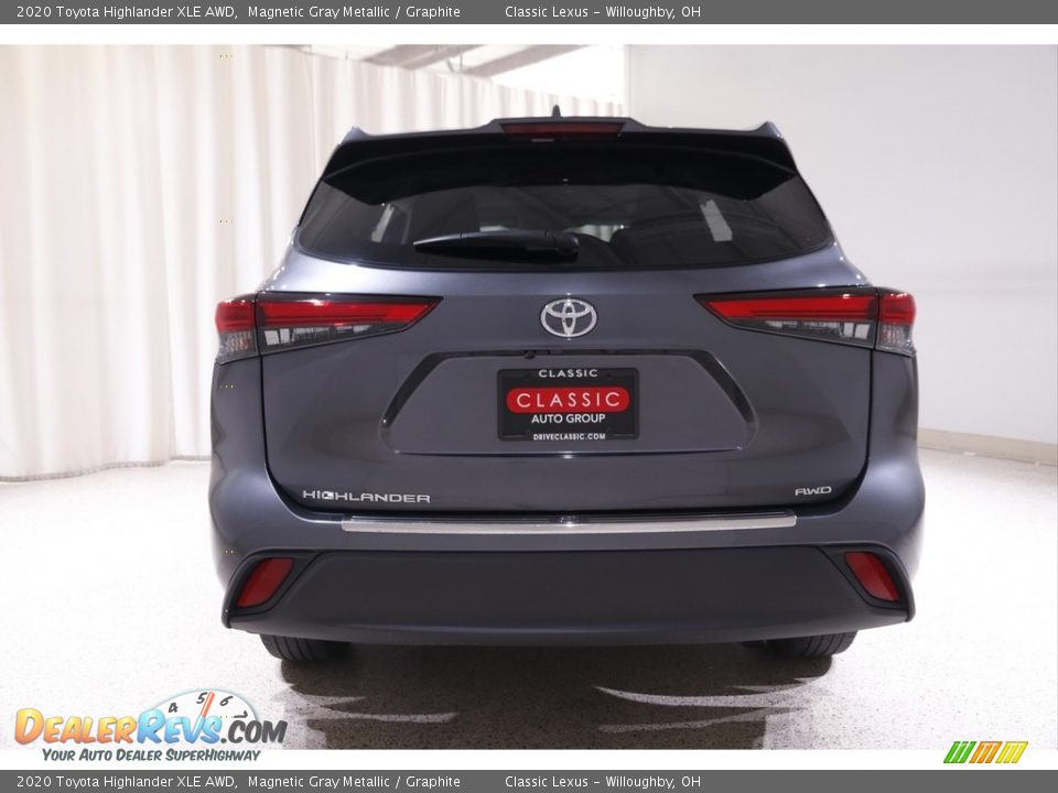 2020 Toyota Highlander XLE AWD Magnetic Gray Metallic / Graphite Photo #18