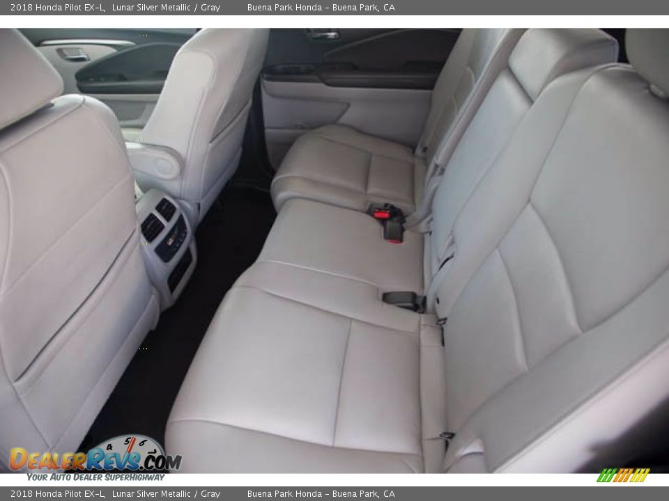 Rear Seat of 2018 Honda Pilot EX-L Photo #4