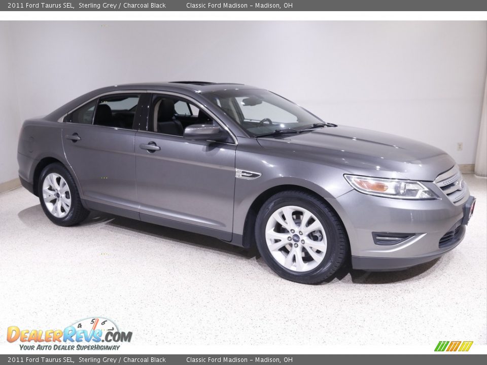 2011 Ford Taurus SEL Sterling Grey / Charcoal Black Photo #1