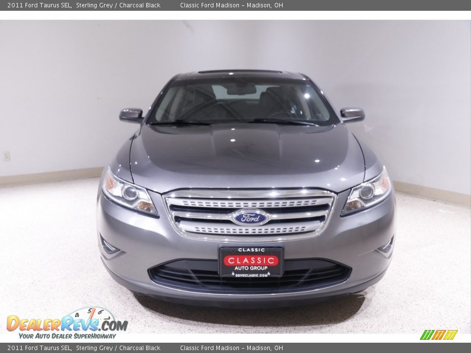 2011 Ford Taurus SEL Sterling Grey / Charcoal Black Photo #2