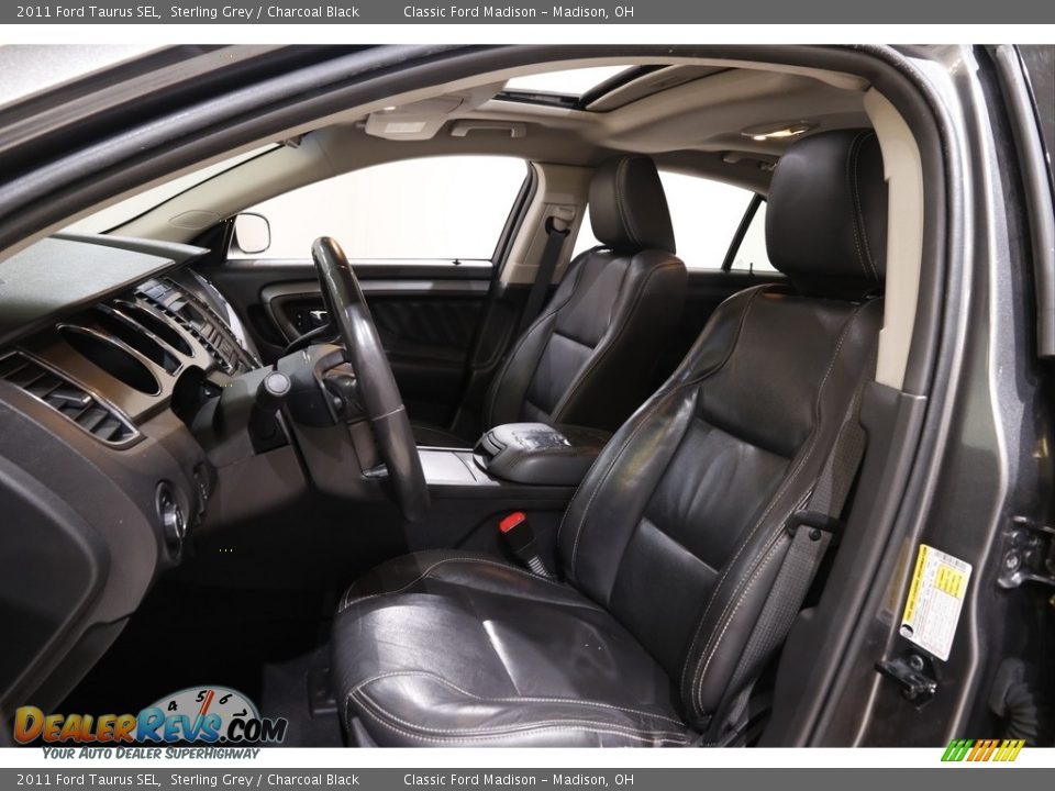 2011 Ford Taurus SEL Sterling Grey / Charcoal Black Photo #5