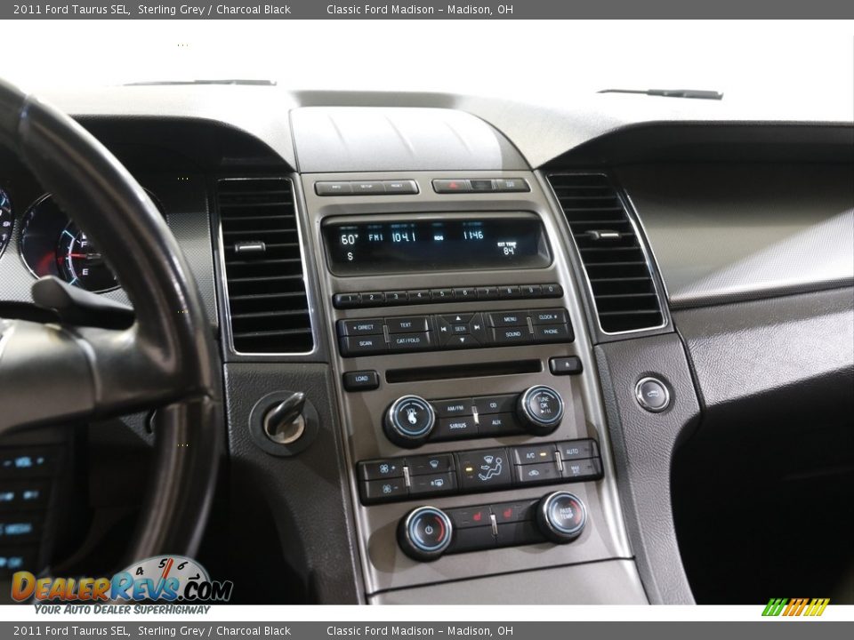 2011 Ford Taurus SEL Sterling Grey / Charcoal Black Photo #9