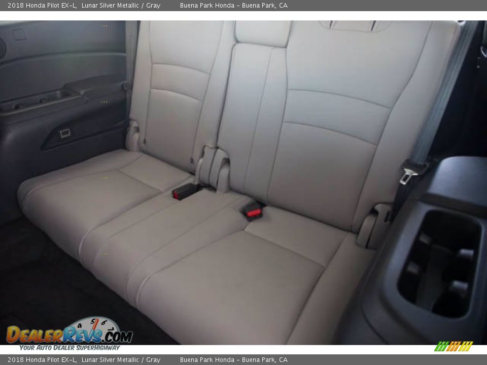 Rear Seat of 2018 Honda Pilot EX-L Photo #18