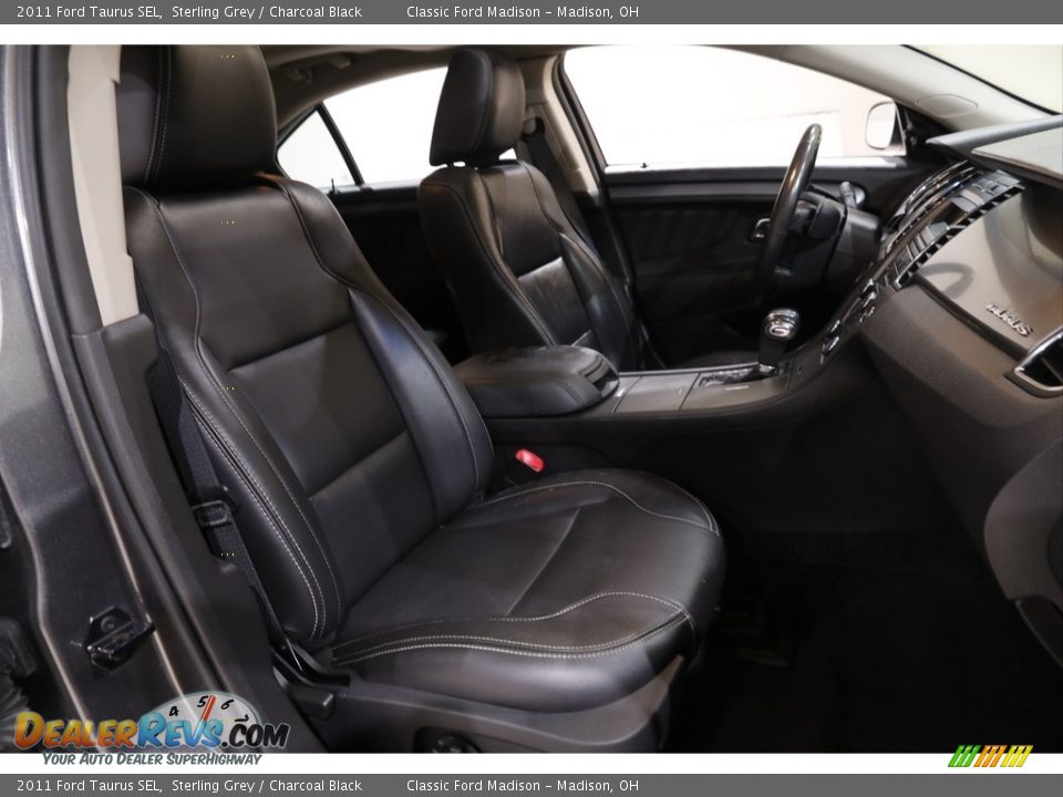 2011 Ford Taurus SEL Sterling Grey / Charcoal Black Photo #15
