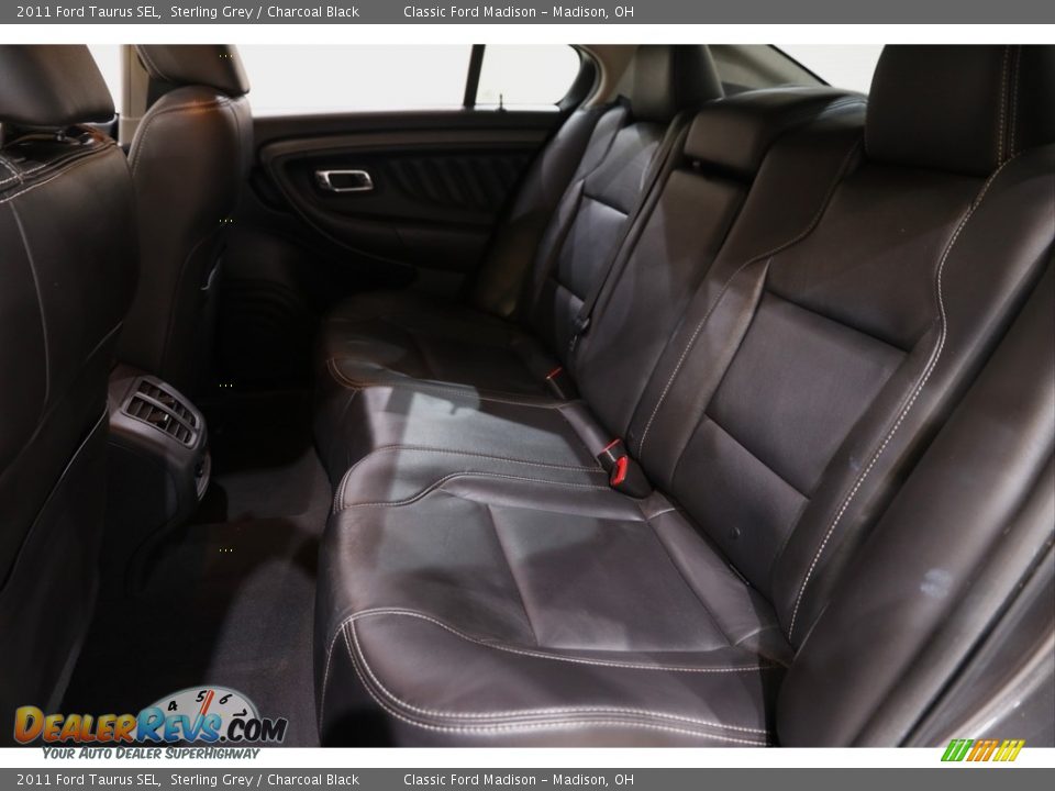 2011 Ford Taurus SEL Sterling Grey / Charcoal Black Photo #17