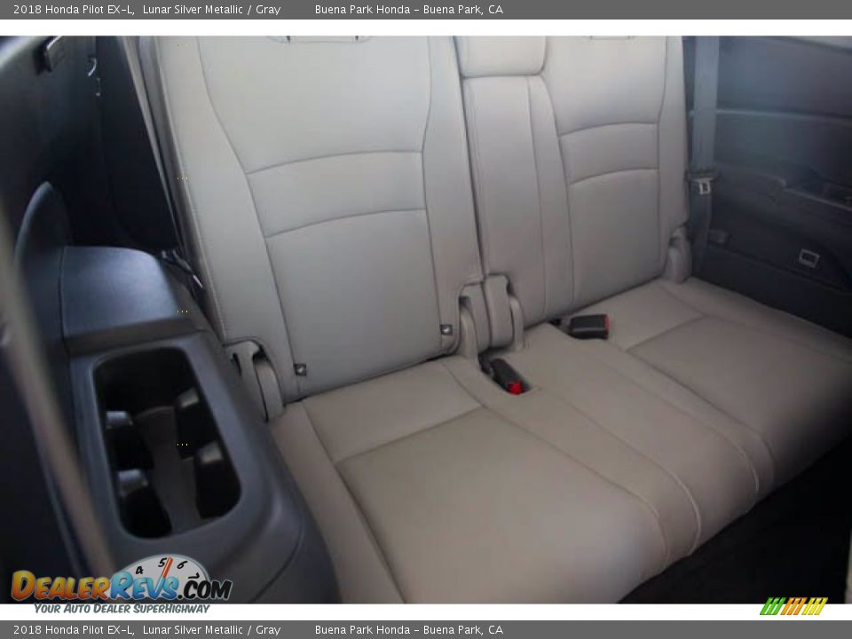 Rear Seat of 2018 Honda Pilot EX-L Photo #21