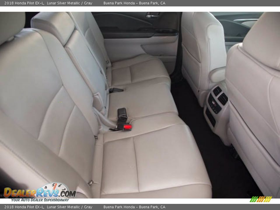 Rear Seat of 2018 Honda Pilot EX-L Photo #22