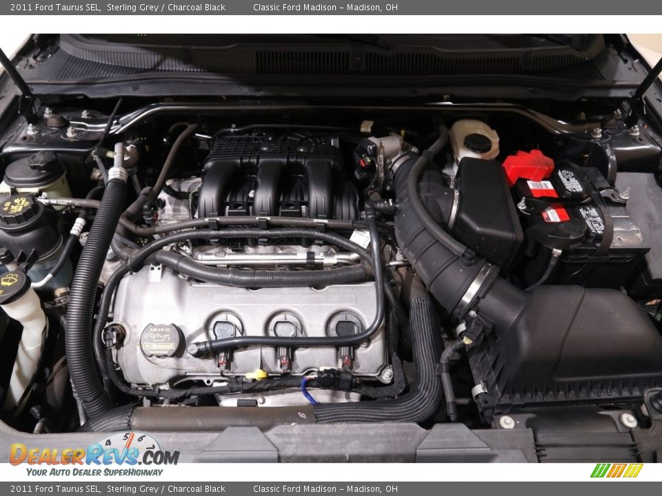 2011 Ford Taurus SEL Sterling Grey / Charcoal Black Photo #19