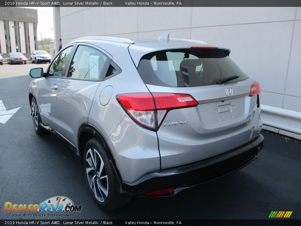 2019 Honda HR-V Sport AWD Lunar Silver Metallic / Black Photo #3