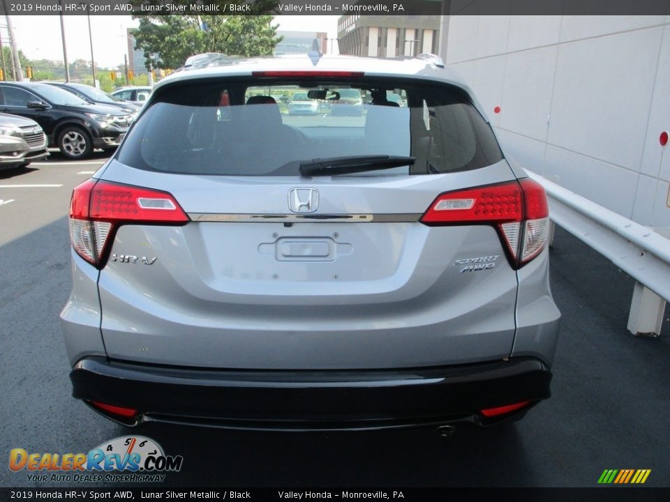 2019 Honda HR-V Sport AWD Lunar Silver Metallic / Black Photo #4