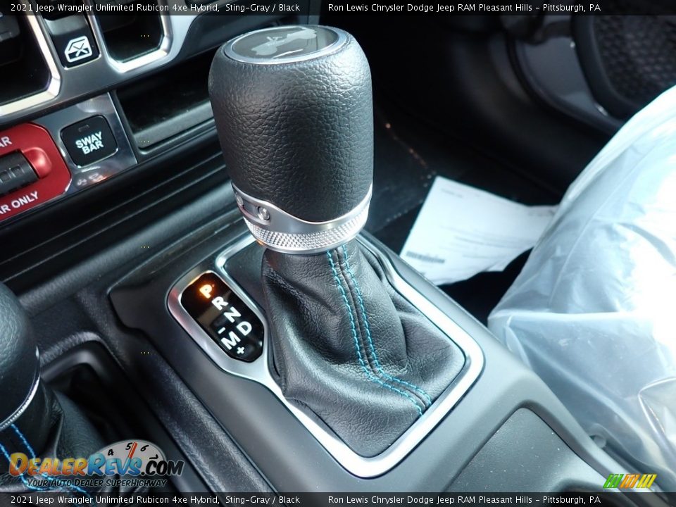 2021 Jeep Wrangler Unlimited Rubicon 4xe Hybrid Shifter Photo #16