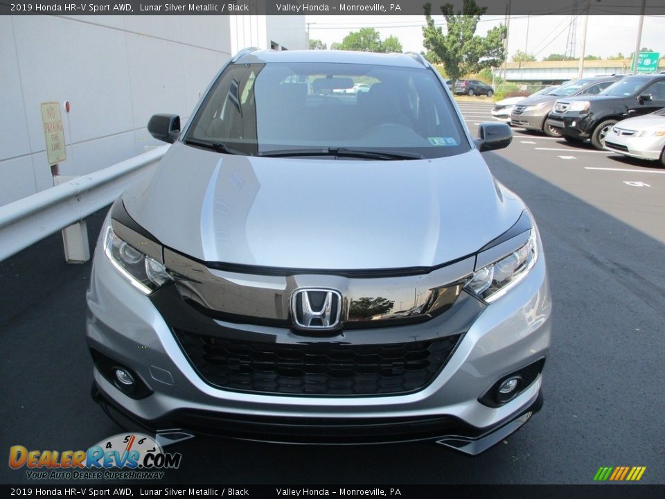 2019 Honda HR-V Sport AWD Lunar Silver Metallic / Black Photo #9