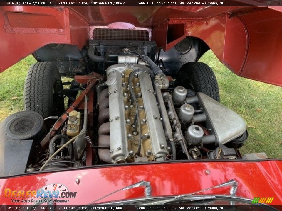 1964 Jaguar E-Type XKE 3.8 Fixed Head Coupe 3.8 Liter DOHC 12-Valve Inline 6 Cylinder Engine Photo #2