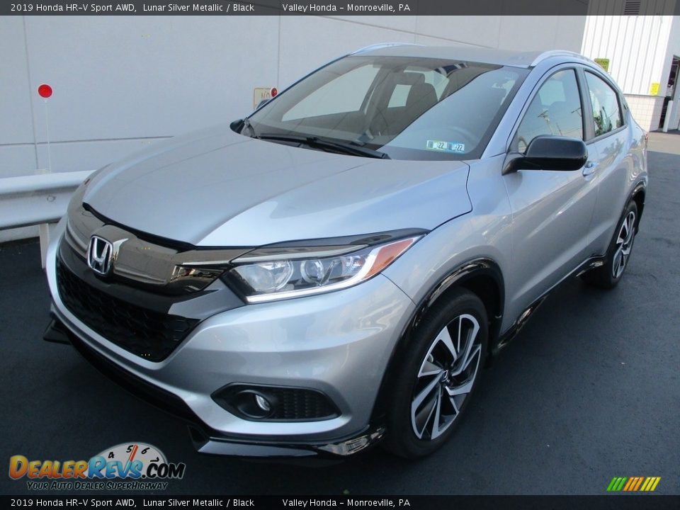 2019 Honda HR-V Sport AWD Lunar Silver Metallic / Black Photo #10