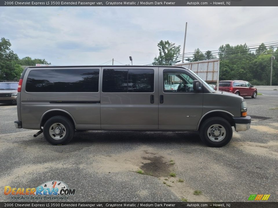 2006 Chevrolet Express LS 3500 Extended Passenger van Graystone Metallic / Medium Dark Pewter Photo #3