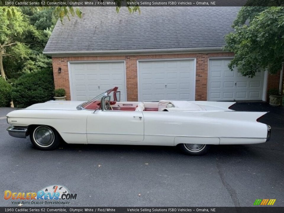 Olympic White 1960 Cadillac Series 62 Convertible Photo #1