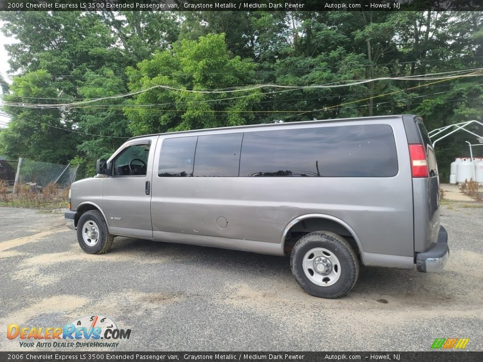 2006 Chevrolet Express LS 3500 Extended Passenger van Graystone Metallic / Medium Dark Pewter Photo #7