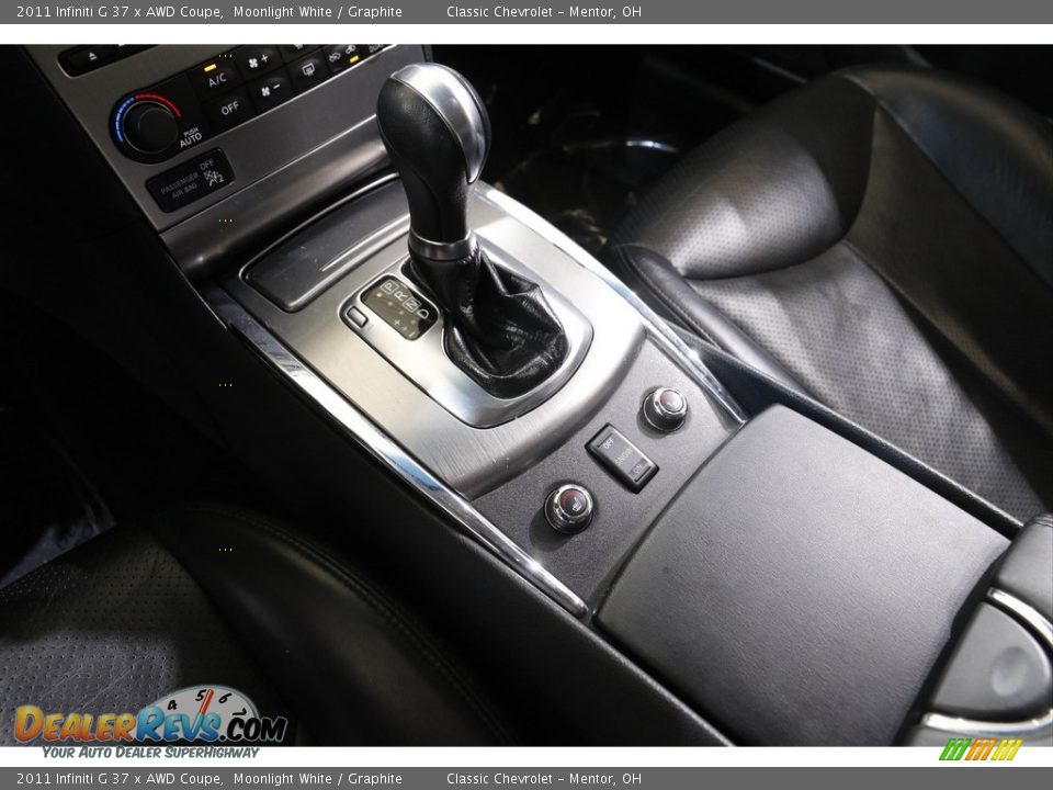 2011 Infiniti G 37 x AWD Coupe Moonlight White / Graphite Photo #11