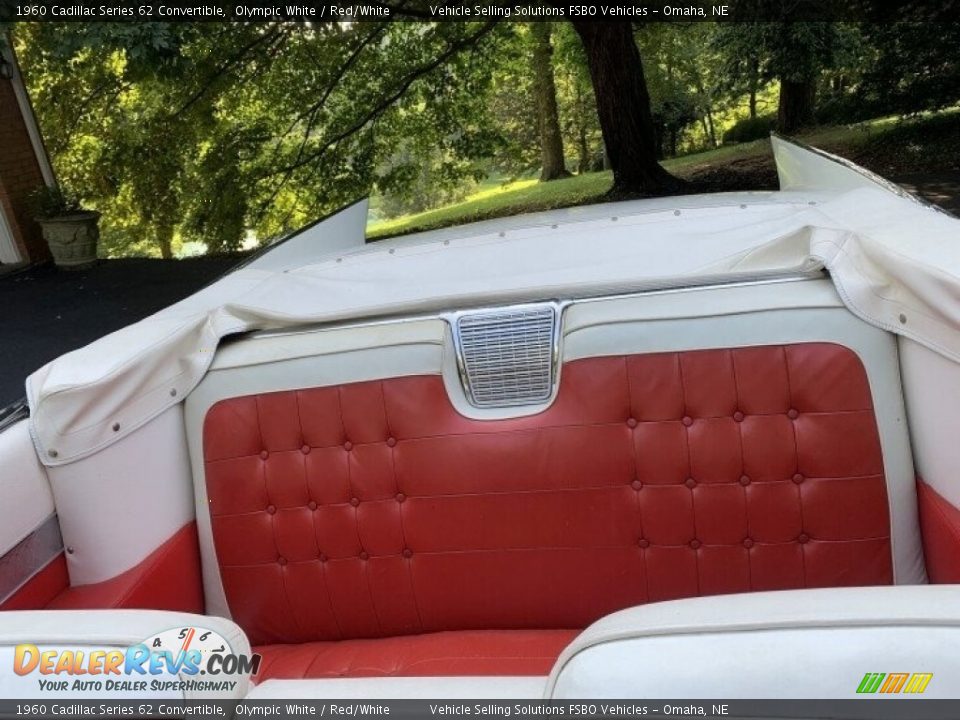 Rear Seat of 1960 Cadillac Series 62 Convertible Photo #6