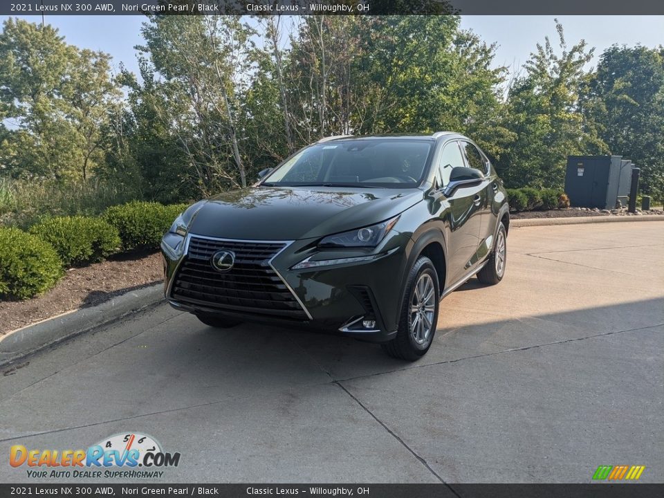 2021 Lexus NX 300 AWD Nori Green Pearl / Black Photo #1