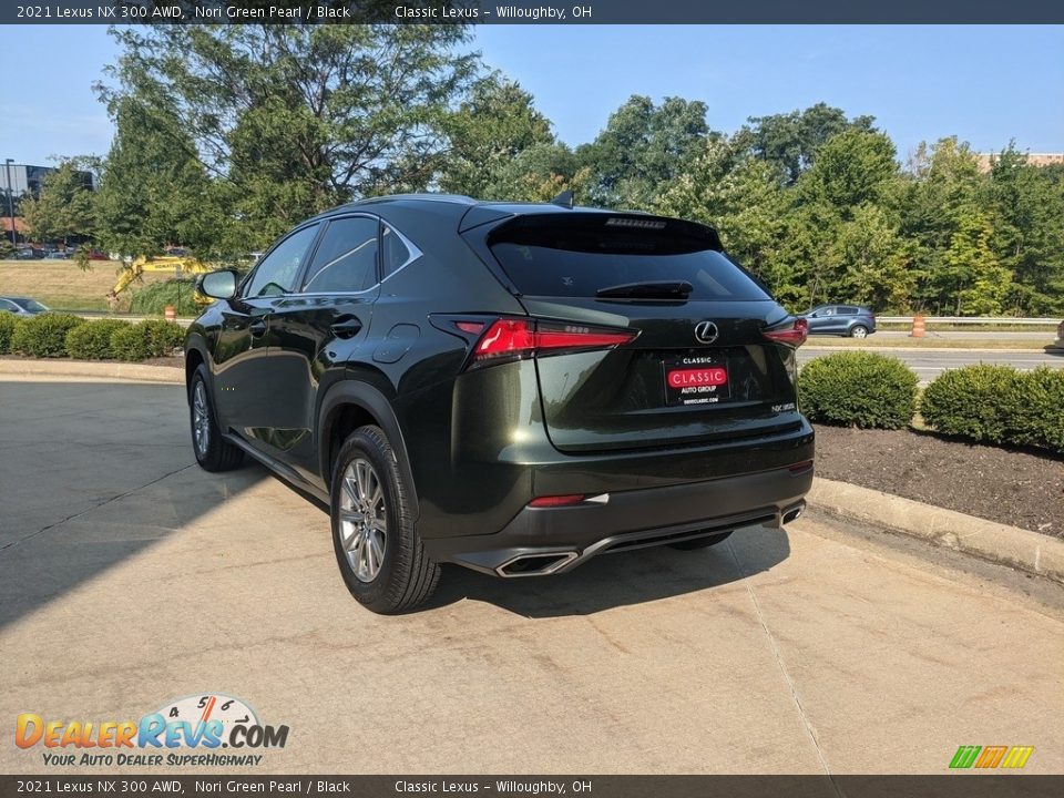 2021 Lexus NX 300 AWD Nori Green Pearl / Black Photo #4