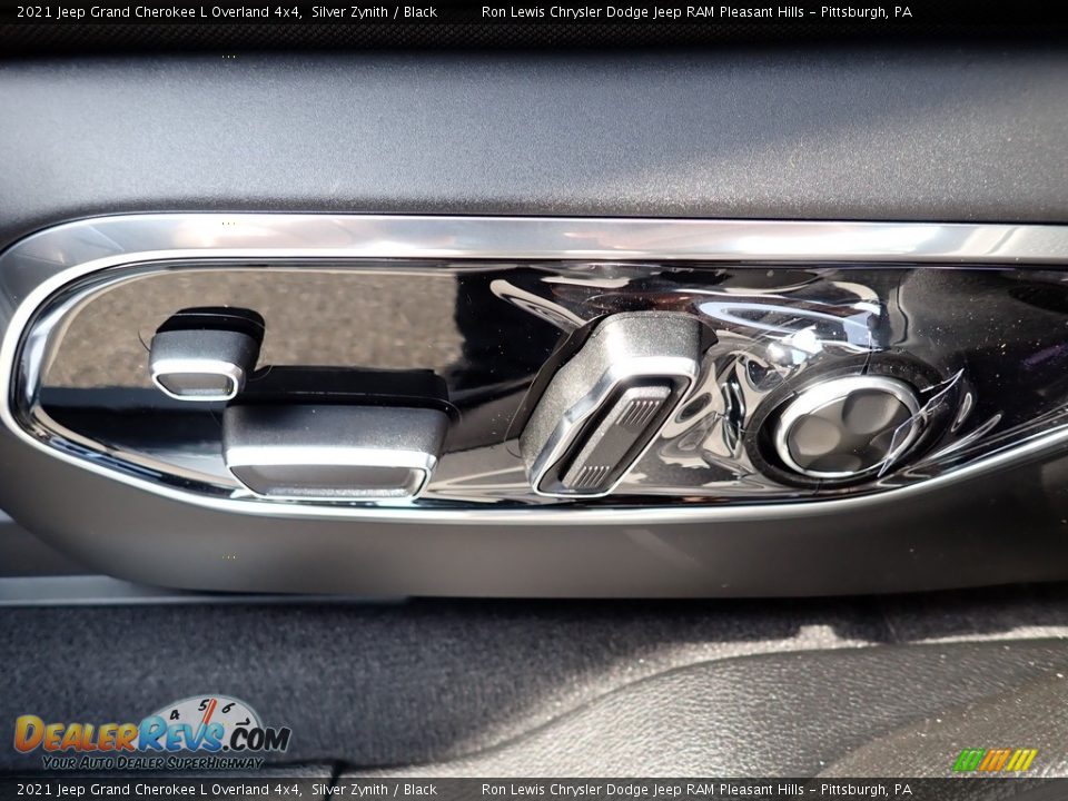 2021 Jeep Grand Cherokee L Overland 4x4 Silver Zynith / Black Photo #16