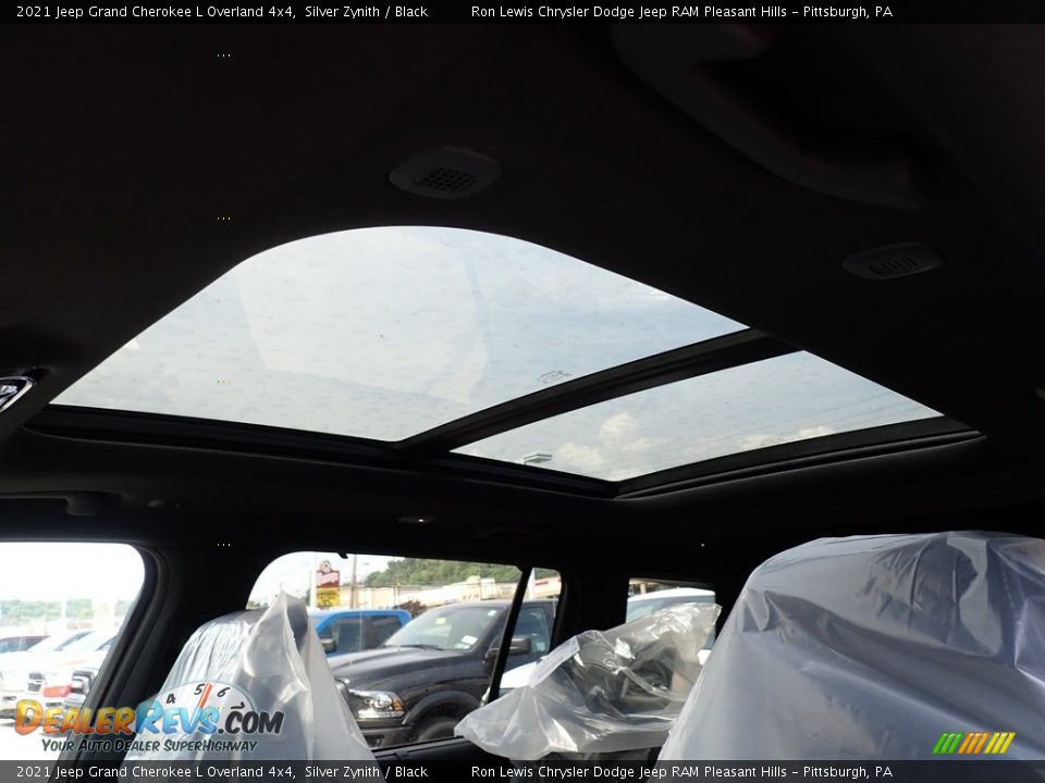 2021 Jeep Grand Cherokee L Overland 4x4 Silver Zynith / Black Photo #17