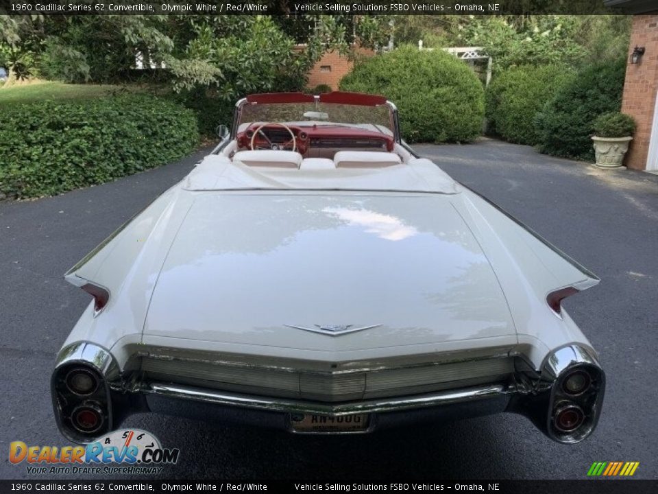 Olympic White 1960 Cadillac Series 62 Convertible Photo #11