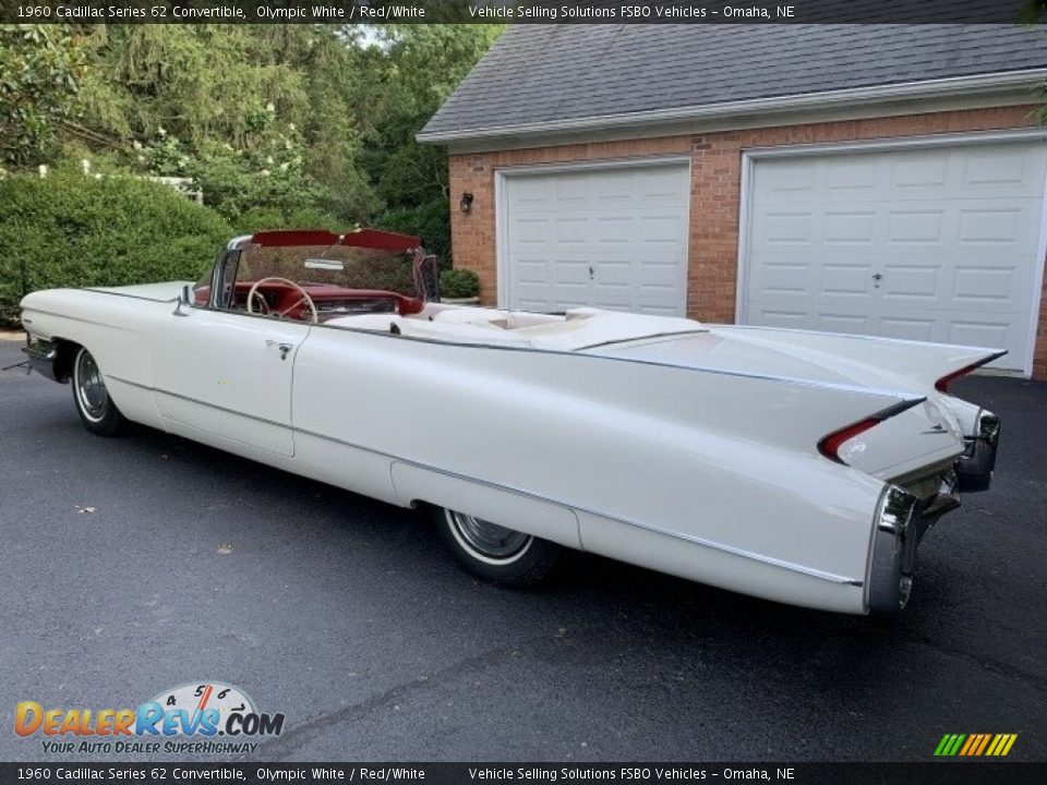 Olympic White 1960 Cadillac Series 62 Convertible Photo #12