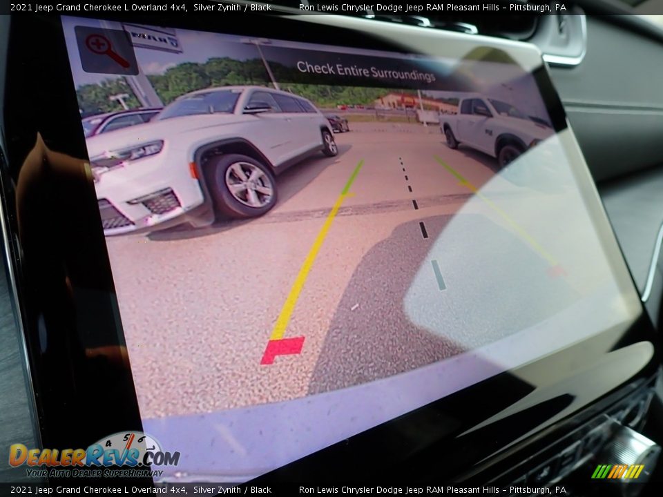 2021 Jeep Grand Cherokee L Overland 4x4 Silver Zynith / Black Photo #19