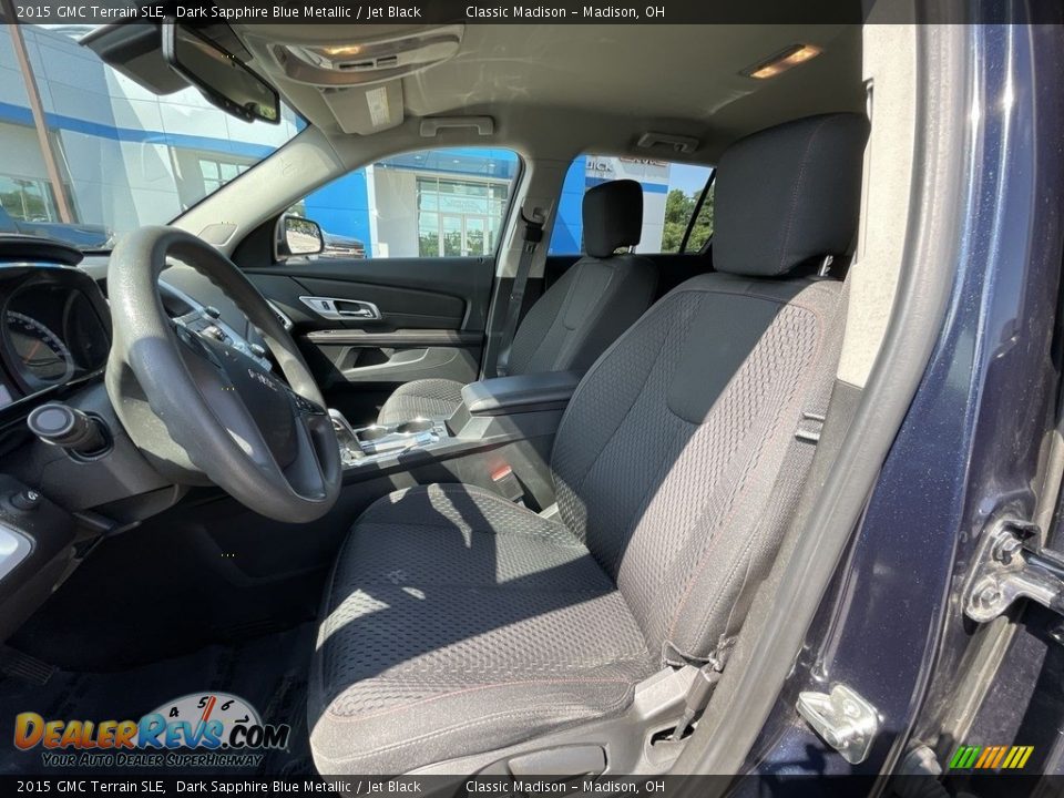 2015 GMC Terrain SLE Dark Sapphire Blue Metallic / Jet Black Photo #6