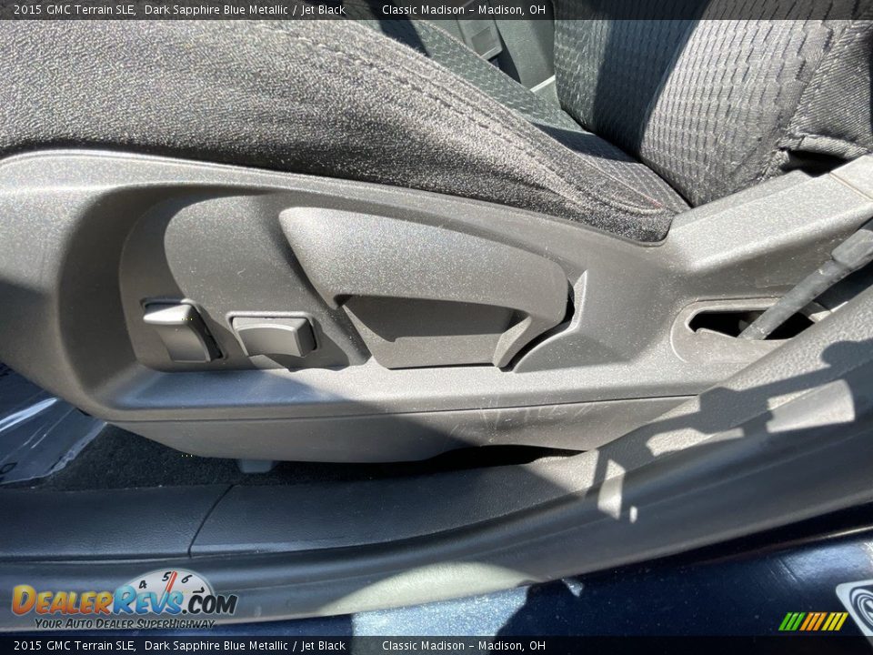 2015 GMC Terrain SLE Dark Sapphire Blue Metallic / Jet Black Photo #7