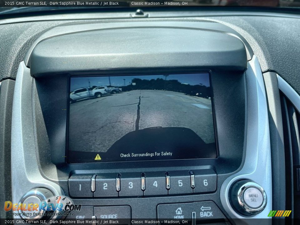 2015 GMC Terrain SLE Dark Sapphire Blue Metallic / Jet Black Photo #12