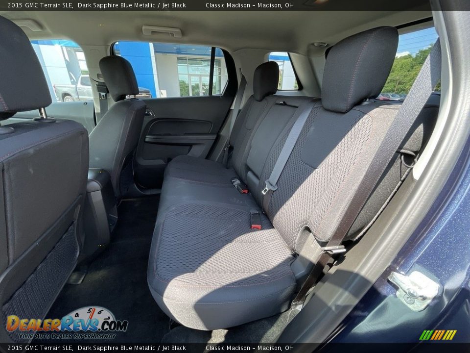 2015 GMC Terrain SLE Dark Sapphire Blue Metallic / Jet Black Photo #13