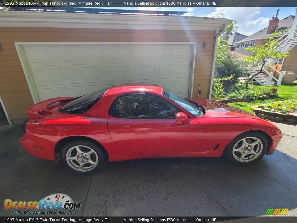 Vintage Red 1993 Mazda RX-7 Twin Turbo Touring Photo #5