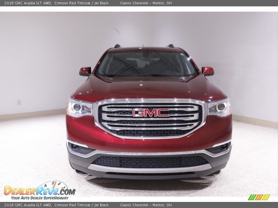 2018 GMC Acadia SLT AWD Crimson Red Tintcoat / Jet Black Photo #2