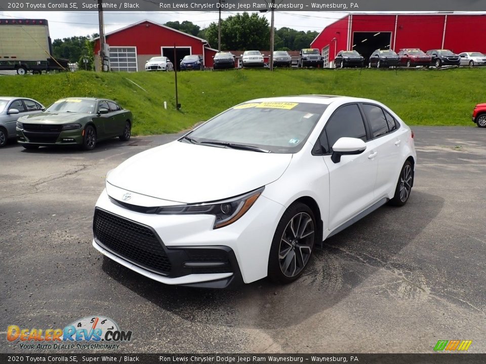 2020 Toyota Corolla SE Super White / Black Photo #1