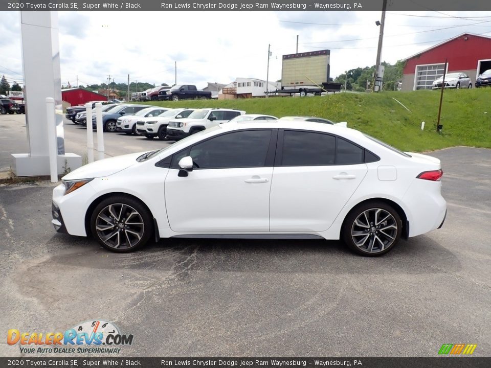 2020 Toyota Corolla SE Super White / Black Photo #2