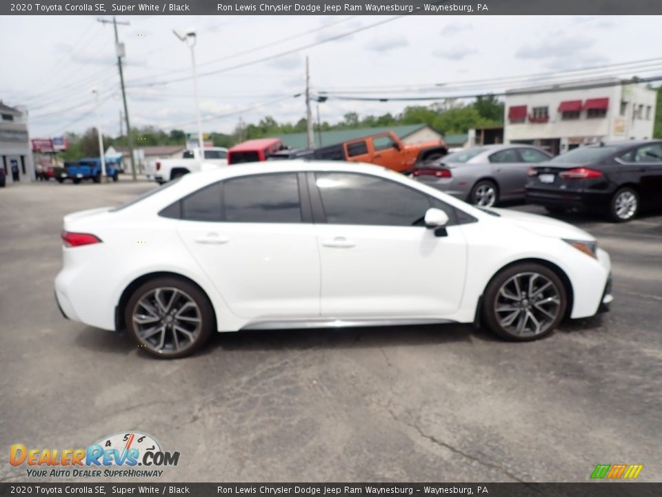 2020 Toyota Corolla SE Super White / Black Photo #6