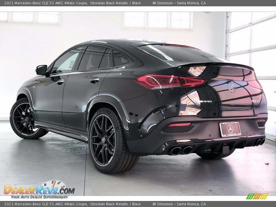 2021 Mercedes-Benz GLE 53 AMG 4Matic Coupe Obsidian Black Metallic / Black Photo #2