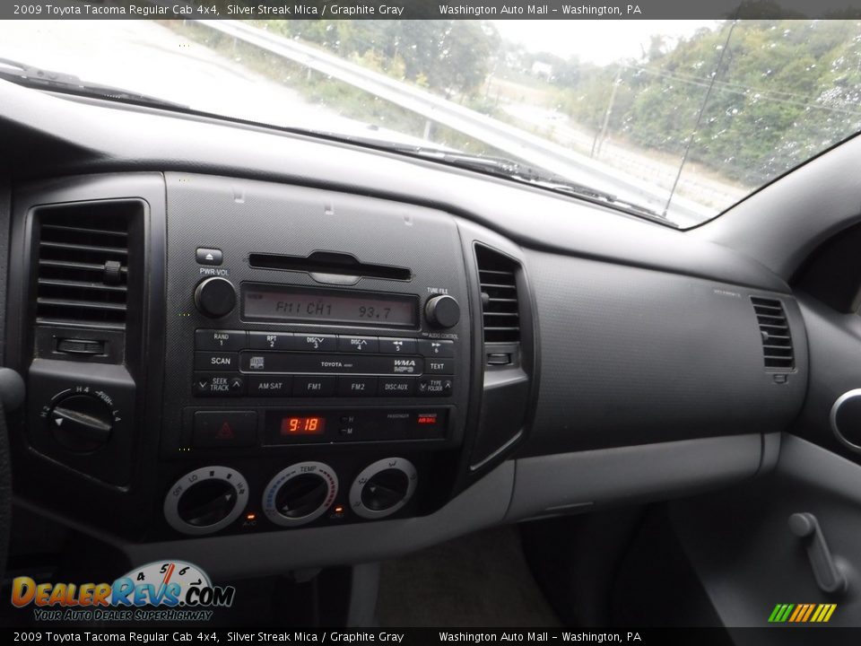 2009 Toyota Tacoma Regular Cab 4x4 Silver Streak Mica / Graphite Gray Photo #3