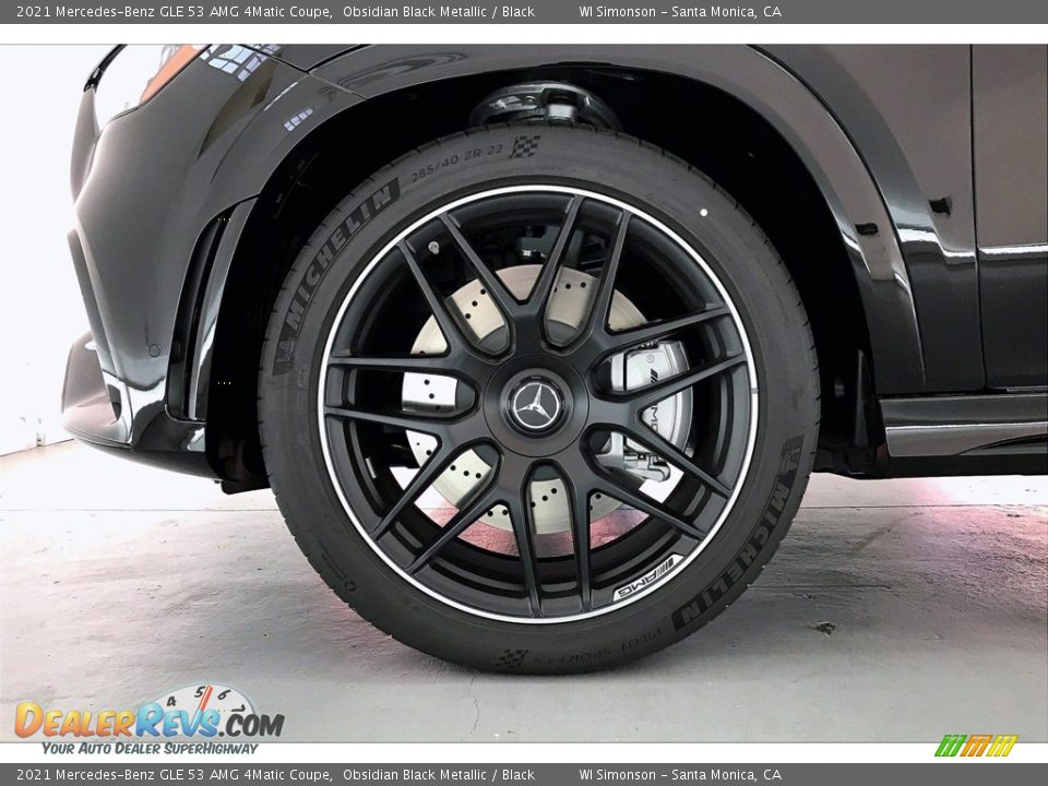 2021 Mercedes-Benz GLE 53 AMG 4Matic Coupe Obsidian Black Metallic / Black Photo #9