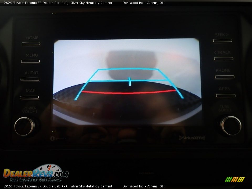 2020 Toyota Tacoma SR Double Cab 4x4 Silver Sky Metallic / Cement Photo #2