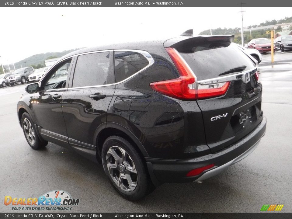 2019 Honda CR-V EX AWD Crystal Black Pearl / Black Photo #8