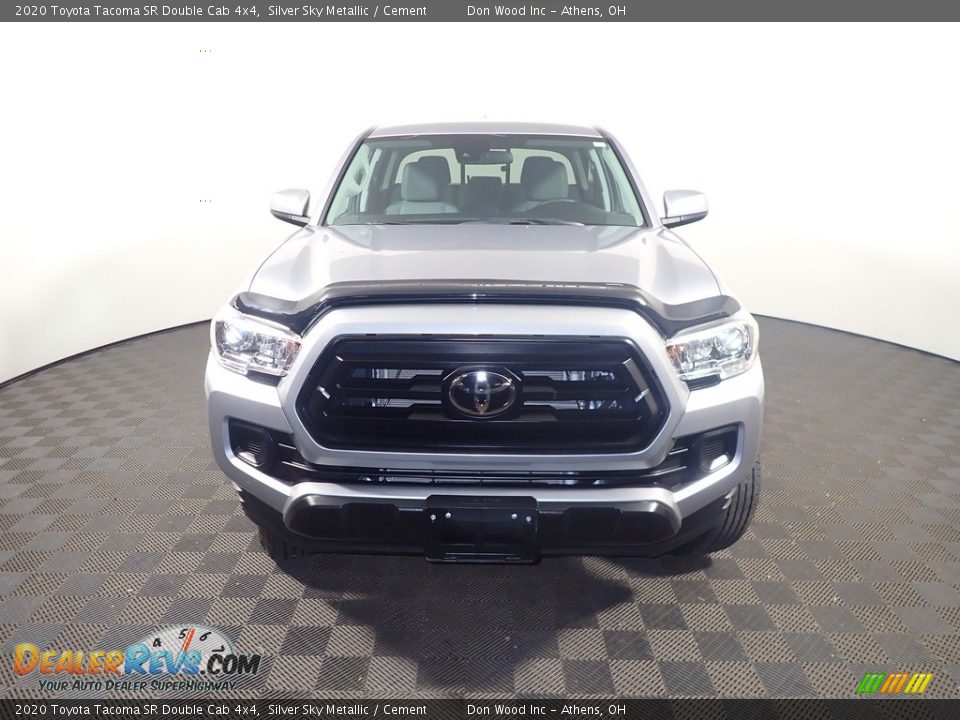 2020 Toyota Tacoma SR Double Cab 4x4 Silver Sky Metallic / Cement Photo #5